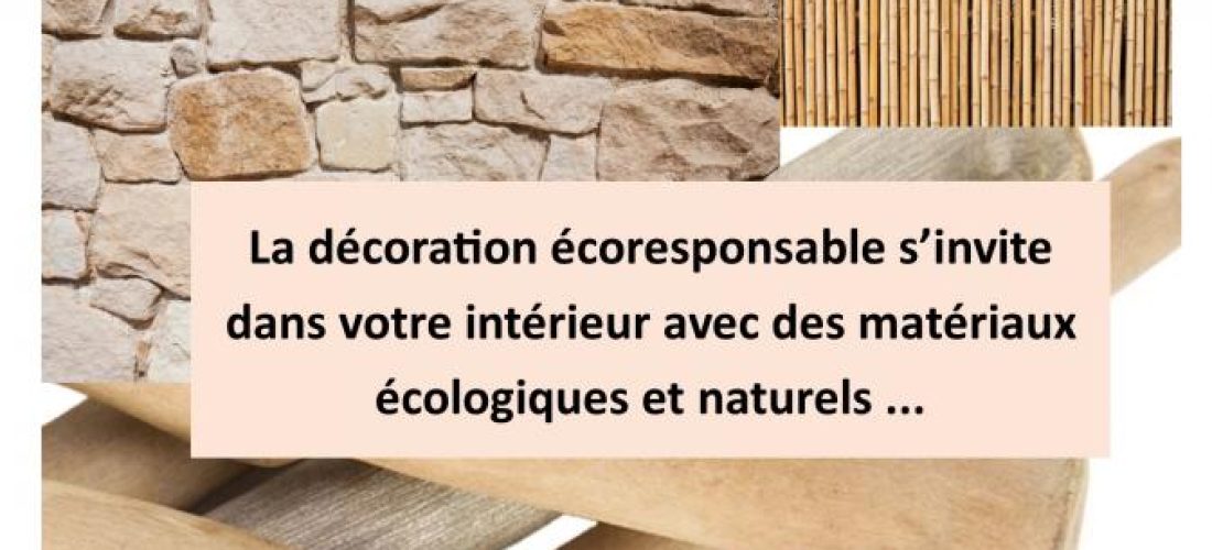 Décoration écoresponsable