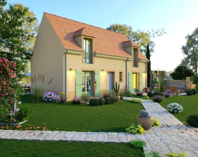 Projet de construction sur un terrain de 420m²